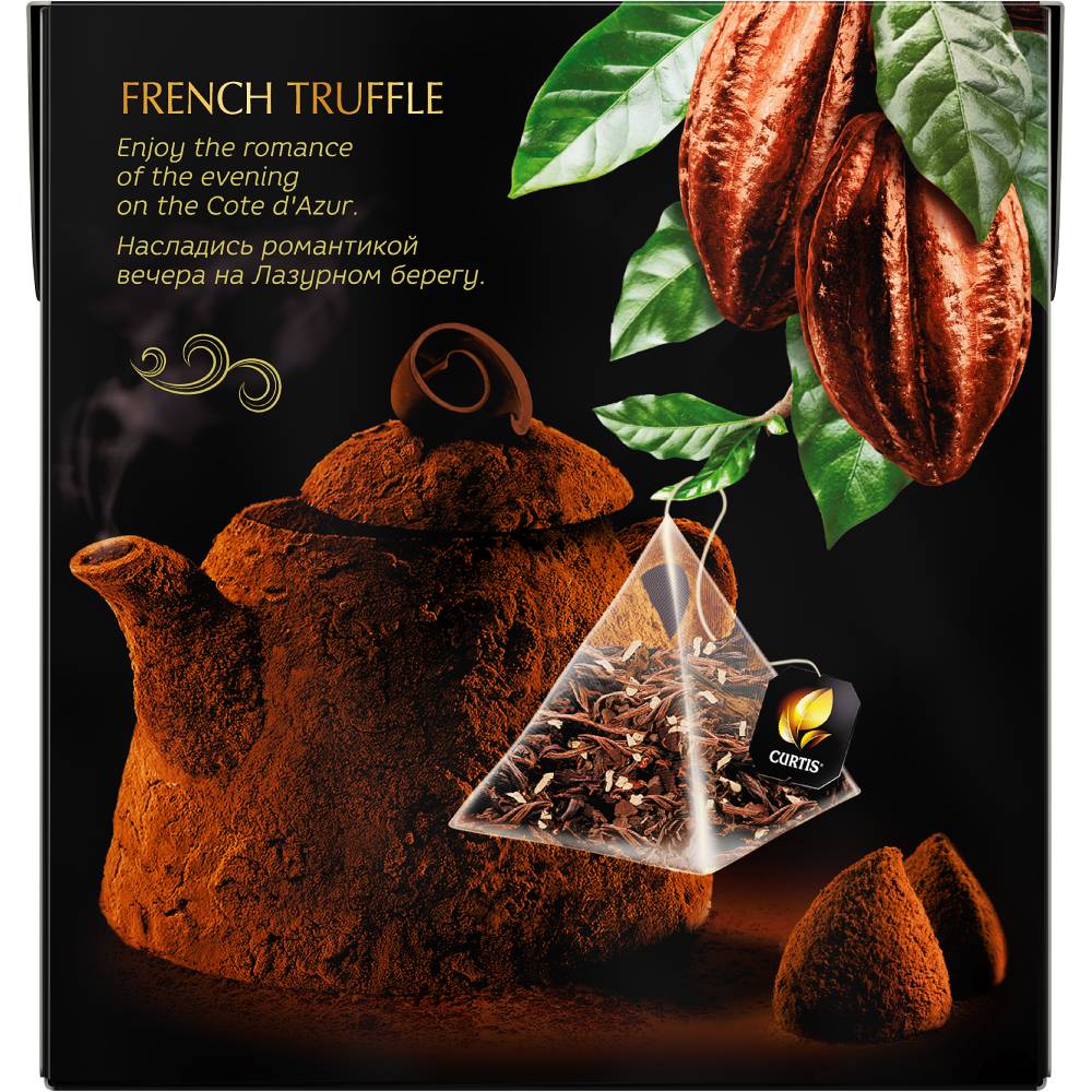 CURTIS French Truffle - Crni čaj sa aromom čokoladnog francuskog tartufa