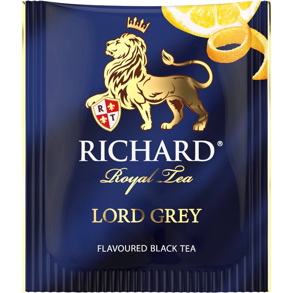 RICHARD Lord Grey - Crni čaj sa aromom bergamota, aromom limuna i korom citrusa, 25x2g