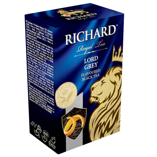 RICHARD Lord Grey - Crni cejlonski čaj sa bergamotom i limunom, 90g rinfuz