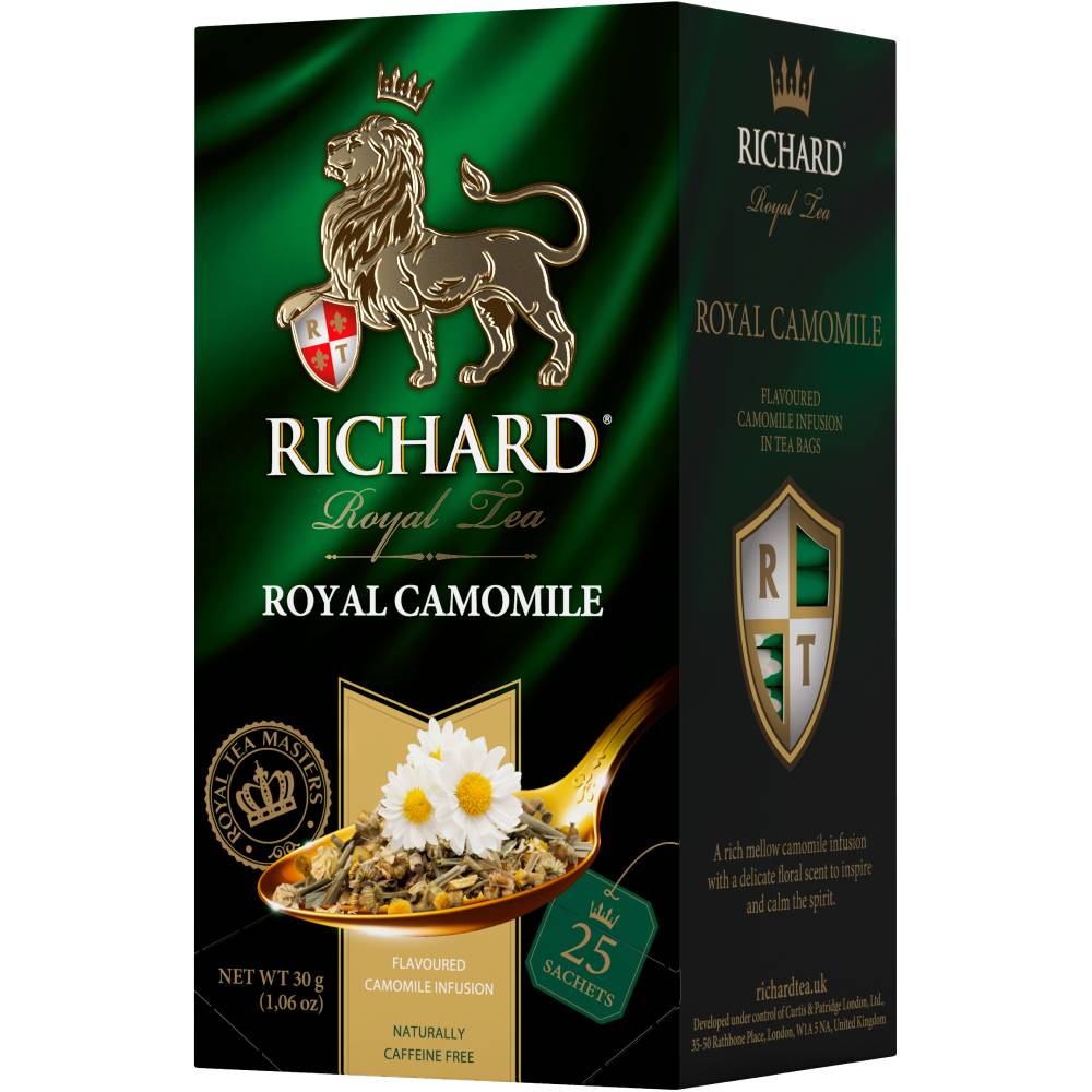 RICHARD Royal Camomile - Čaj od kamilice, 25x1,2g