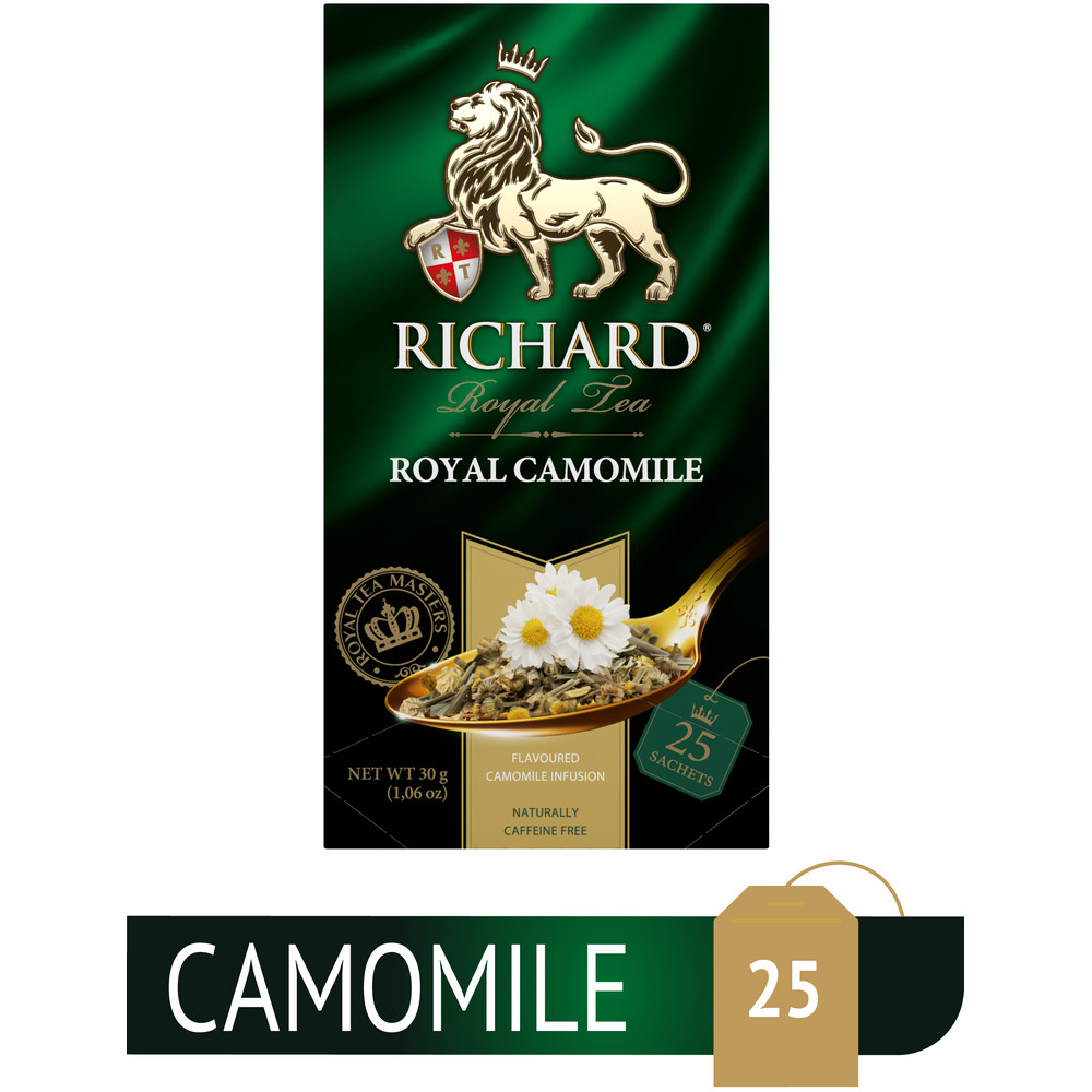 RICHARD Royal Camomile - Čaj od kamilice, 25x1,2g