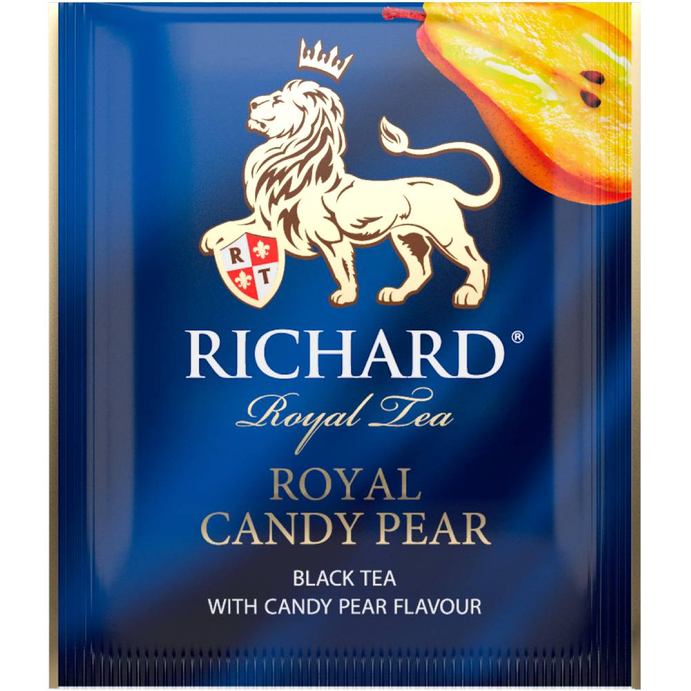 RICHARD Royal Candy Pear – Crni čaj sa aromom karamelizovane kruške, 25x1,5g