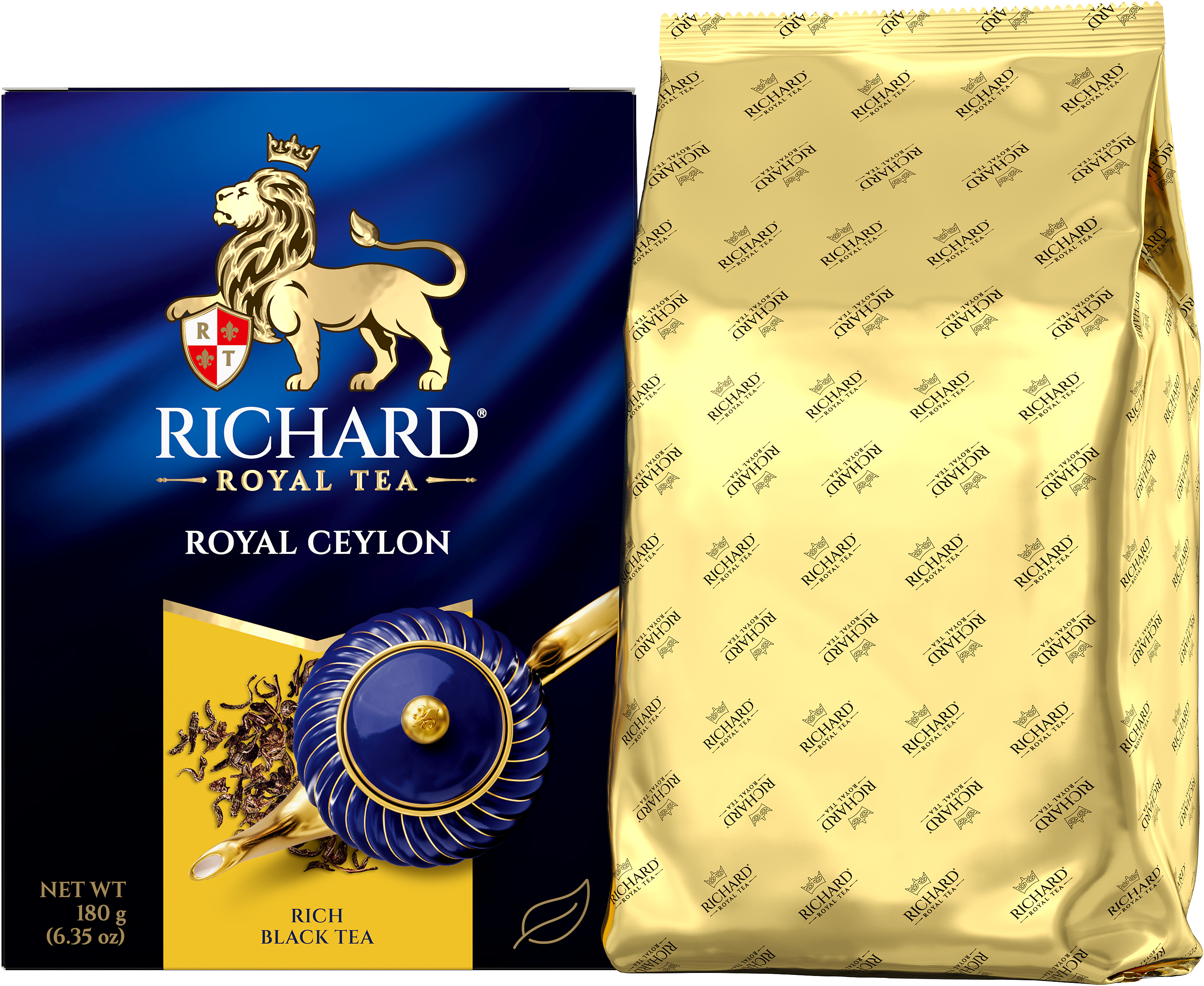 RICHARD Royal Ceylon - Crni cejlonski čaj krupnog lista, 180g rinfuz