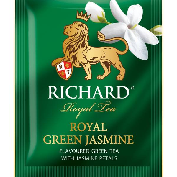 RICHARD Royal Green Jasmine  - Zeleni čaj sa prirodnom aromom jasmina, 25x2g