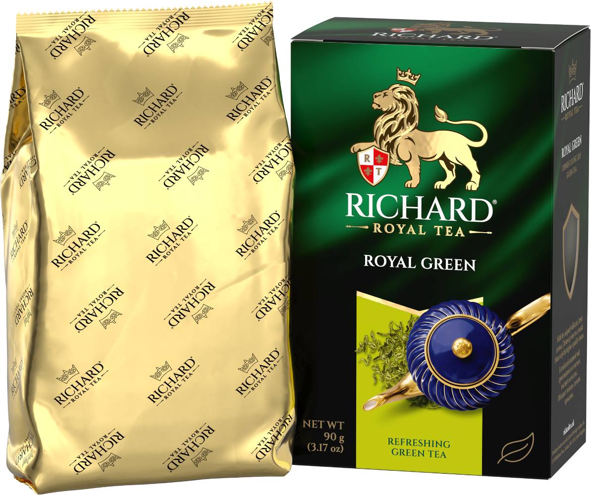 RICHARD Royal Green - Kineski zeleni čaj krupnog lista, 90g rinfuz