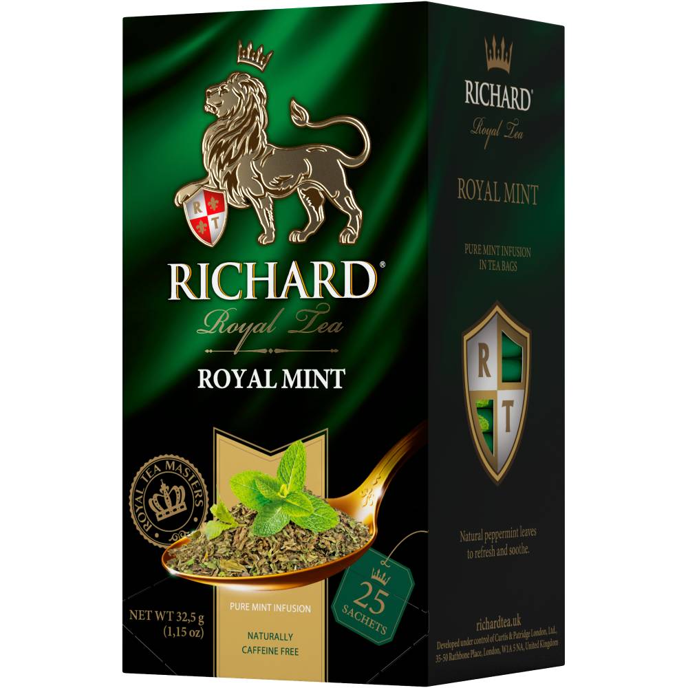 RICHARD Royal Mint  – Čaj od mente, 25 X 1,3g