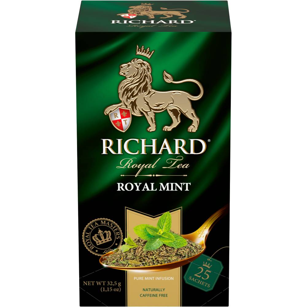 RICHARD Royal Mint  – Čaj od mente, 25x1,3g