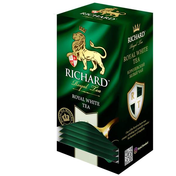 RICHARD Royal White Tea - Beli čaj, 25x1.5g 