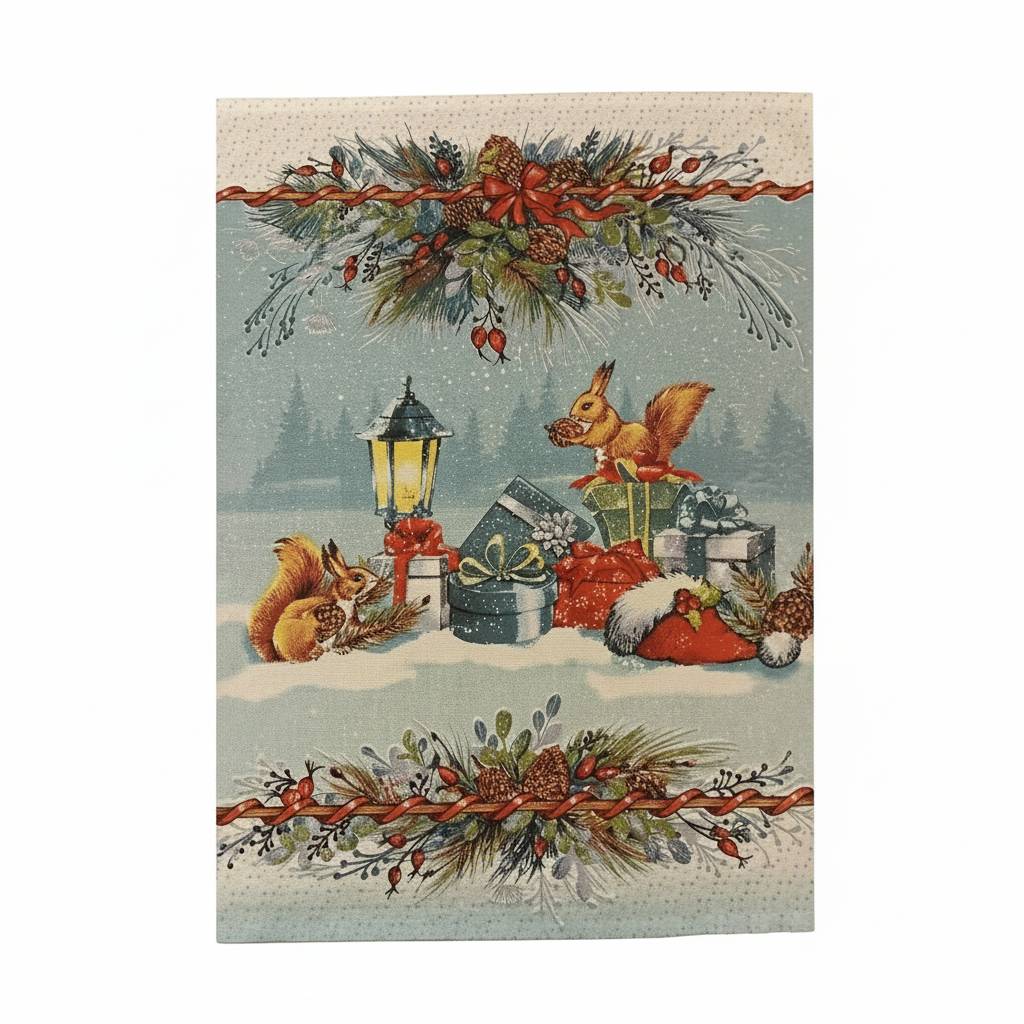 Set kuhinjskih krpa - Novogodišnji put br. 1