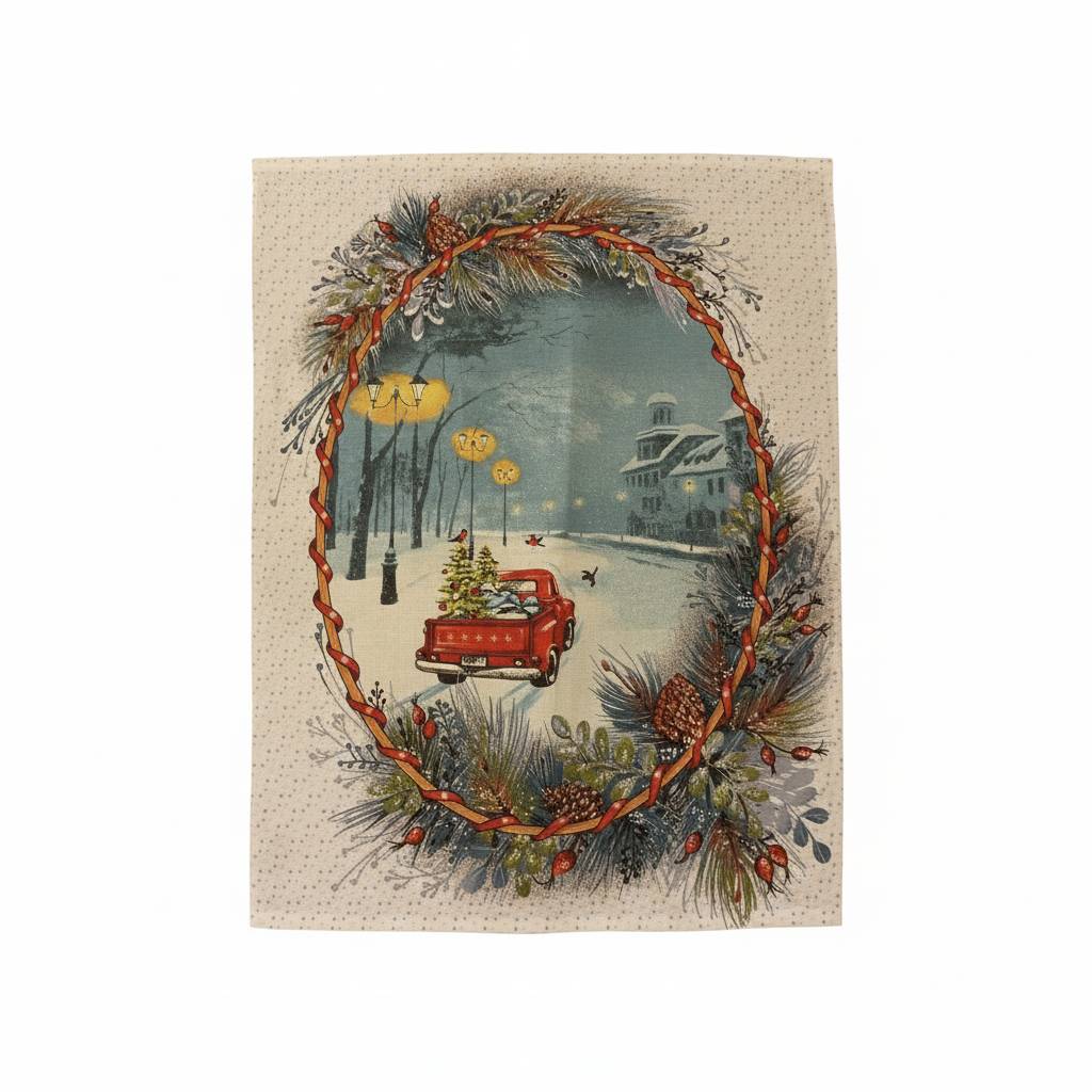 Set kuhinjskih krpa - Novogodišnji put br. 1