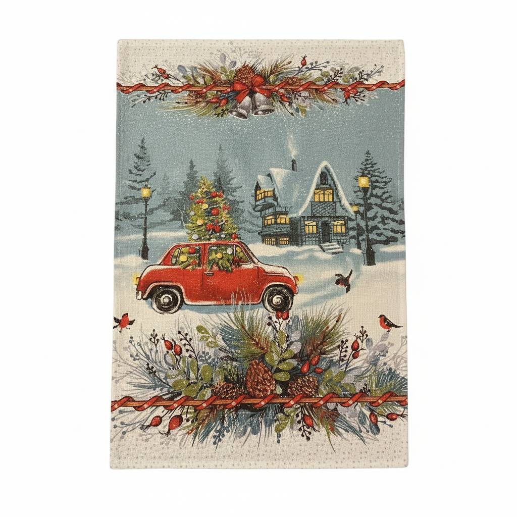 Set kuhinjskih krpa - Novogodišnji put br. 2