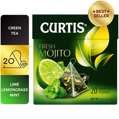 CURTIS Fresh Mojito - Zeleni čaj sa mohito aromom, korom citrusa i mentom