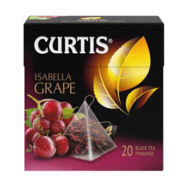 CURTIS Isabella Grape - Crni čaj sa grožđem, laticama ruže i malve