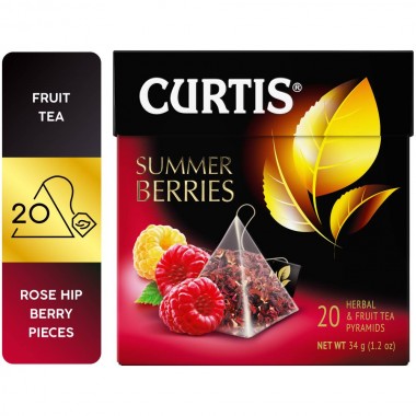 CURTIS Summer Berries - Biljni čaj sa komadićima voća