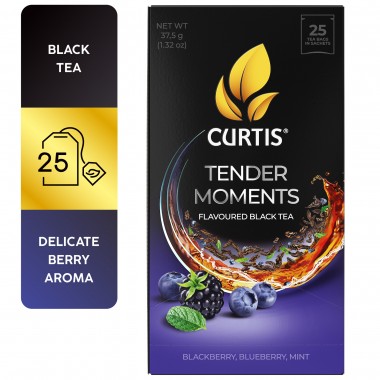Curtis Tender Moments – Crni čaj sa borovnicom, kupinom i nanom 