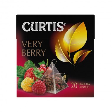 CURTIS Very Berry -  Crni čaj sa bobičastim voćem, 20х1,7g