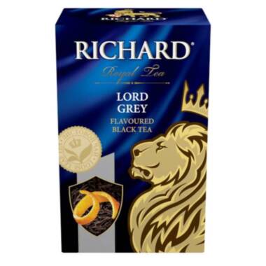 RICHARD Lord Grey - Crni cejlonski čaj sa bergamotom i limunom, 90g rinfuz