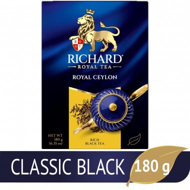 RICHARD Royal Ceylon - Crni cejlonski čaj krupnog lista, 180g rinfuz