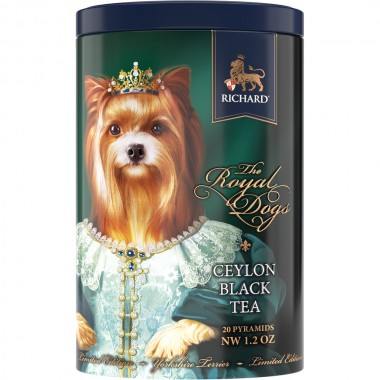 RICHARD Royal Dogs, York -  Crni čaj, 20 x 1,7g