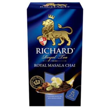 RICHARD Royal Masala Chai - Indijski crni čaj sa djumbirom, cimetom i kardamonom, 50g 