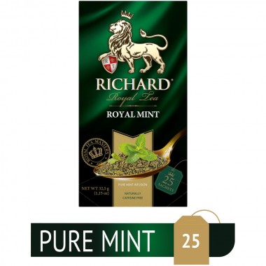 RICHARD Royal Mint  – Čaj od mente, 25x1,3g
